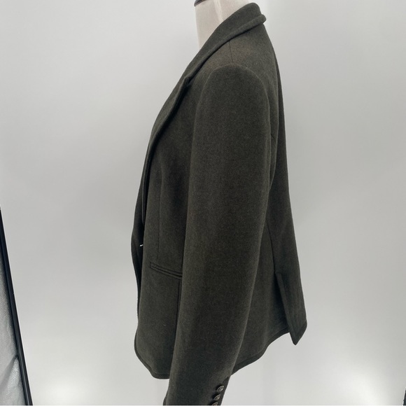 LOFT Woman’s Green Coat - Picture 2 of 4